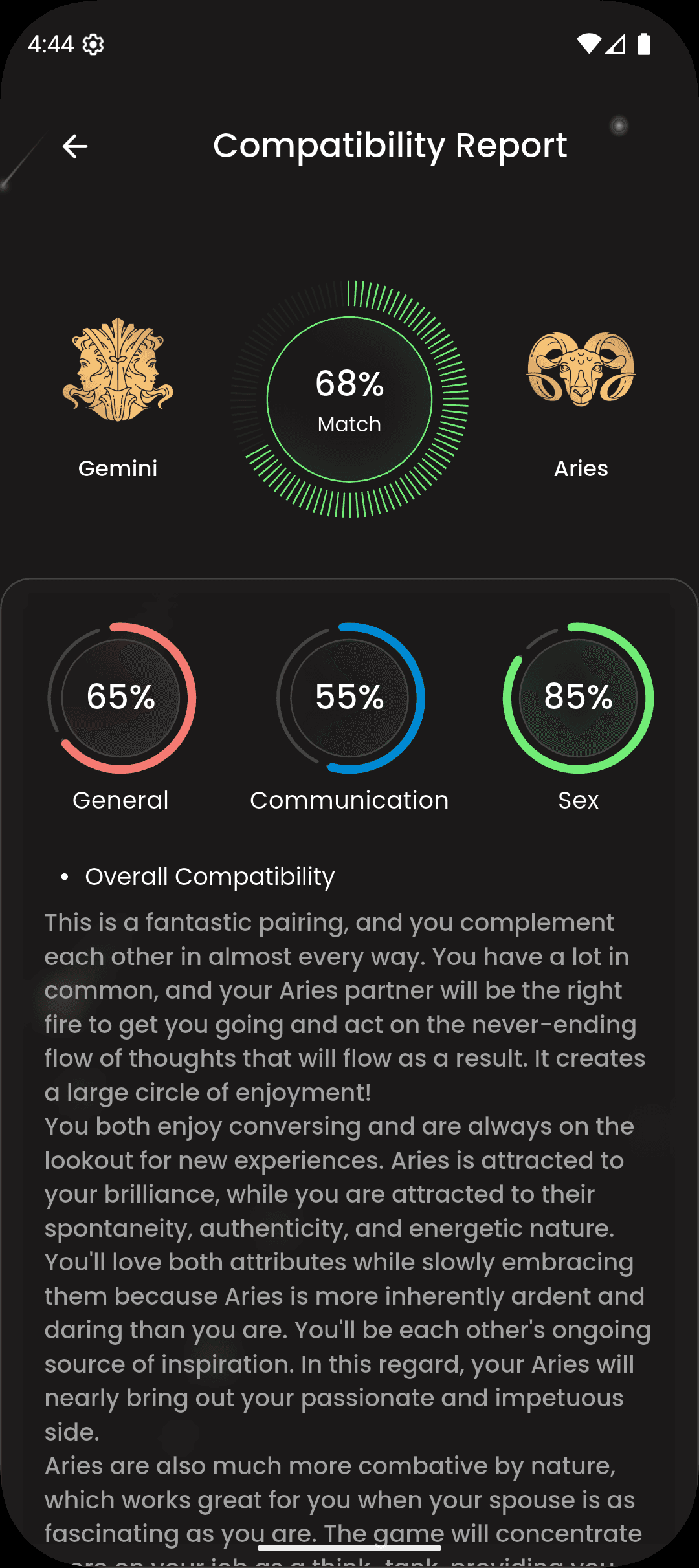 Astro Scope - Compatibility