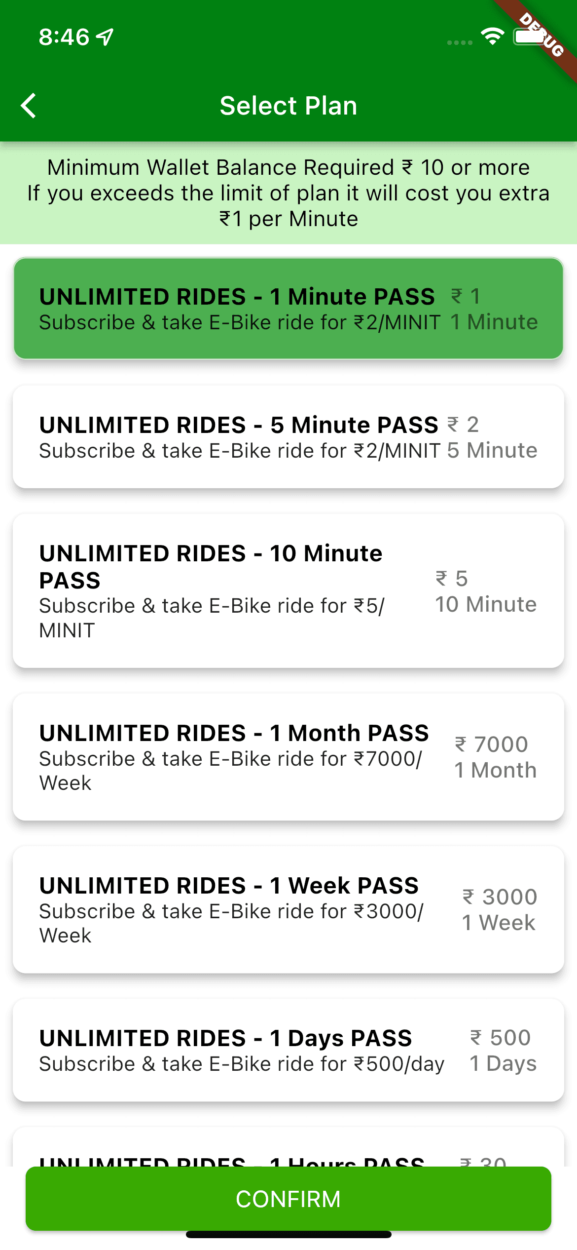 Hire E Bikes - Select Plan