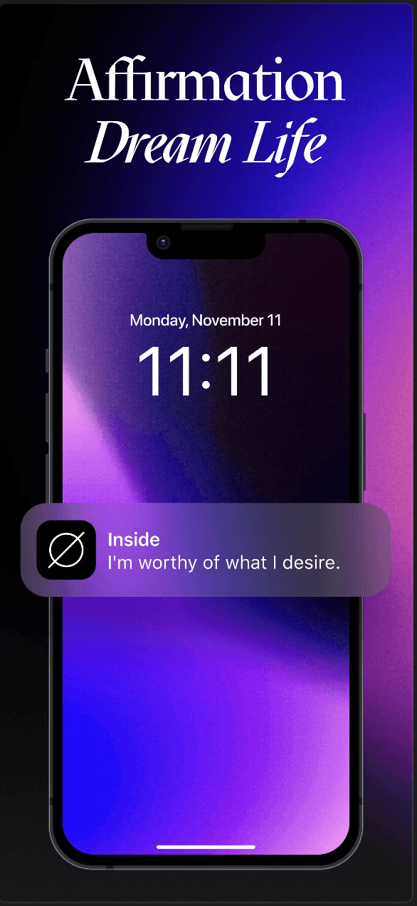 Inside : Mindfulness Meditation - Notifications
