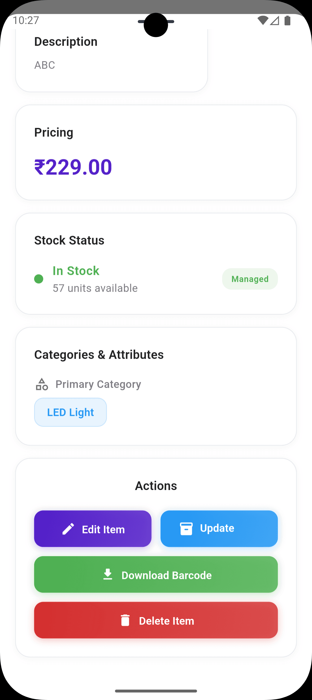 CIA Pyrotech - Items Details