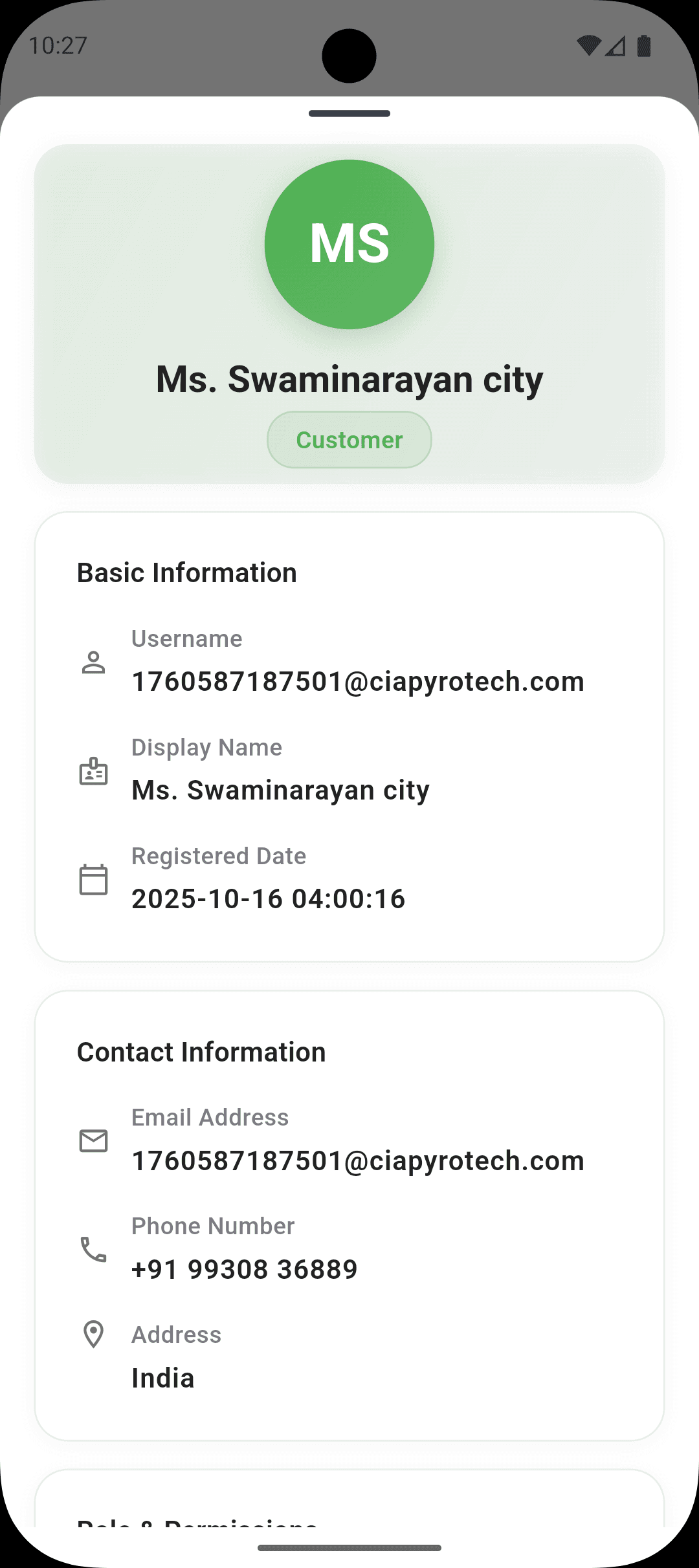 CIA Pyrotech - Party Details
